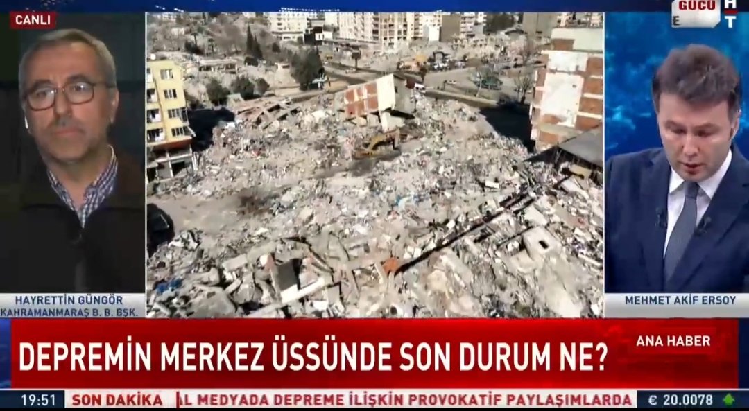 Kahramanmaraş Büyükşehir Belediye Başkanı Hayrettin Güngör Habertürk Ekranlarında soruları yanıtladı. 
Mansur Yavaş'ı ve yardım deposunu görmediğini söyledi. 

#hayrettingüngör #mansuryavaş