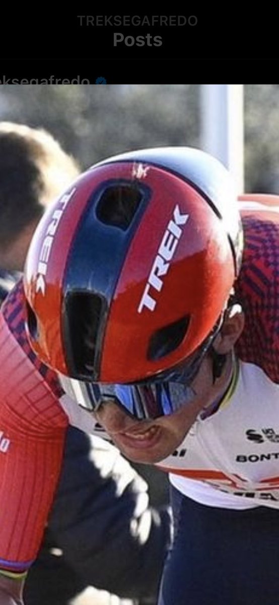 acoldcyclist's tweet image. @TrekSegafredo @Bontrager what is this helmet? I need the details. Thanks 
#cobbledclassics