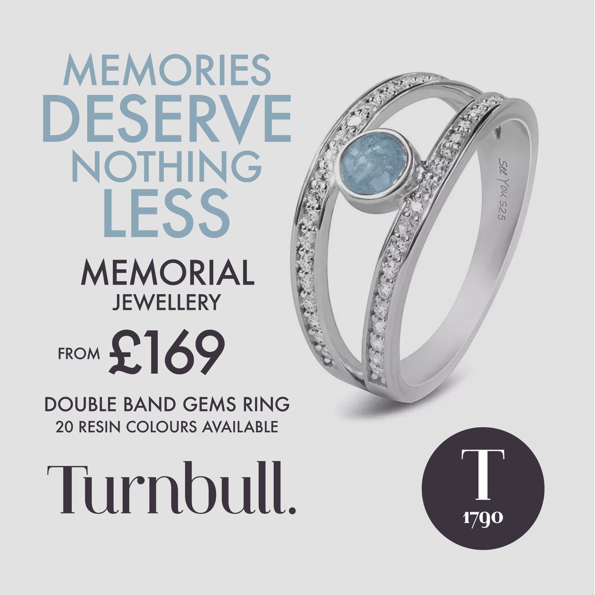 Commemorate your #lovedones with our #memorialjewellery. We turn ashes into #jewellery which makes it possible to carry your loved ones with you always.
-
Turnbull.
Serving our community since 1790
-
Visit - bit.ly/3BO6ag9