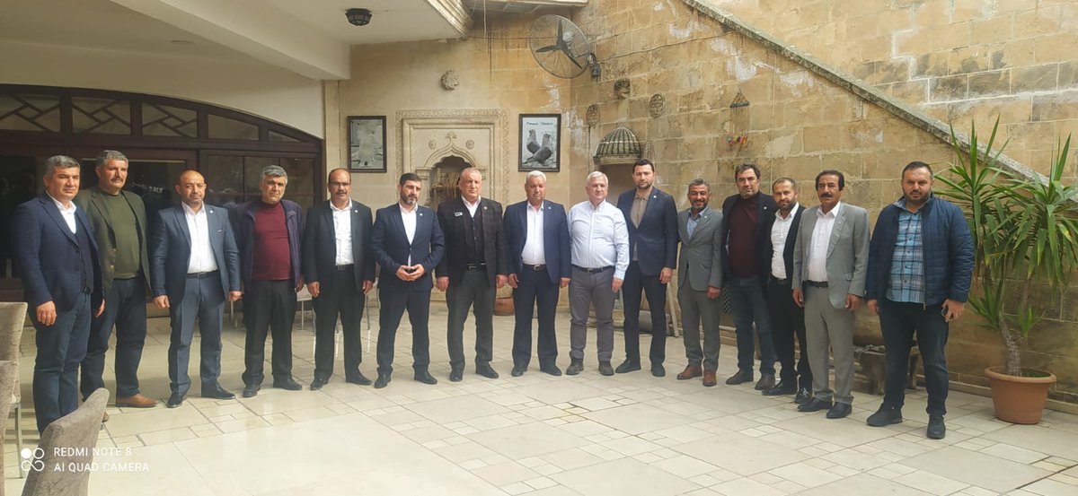 El Ruha otelinde ilçe Başkanların toplantı