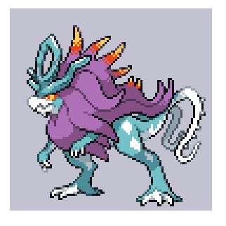 #pixelart #ドット絵 #ポケモンSV #PokemonScarletVioletウネルミナモ・テツノイサハ。準伝パラドックス公開されましたね。君たち本に載ってた姿と違くない??? 