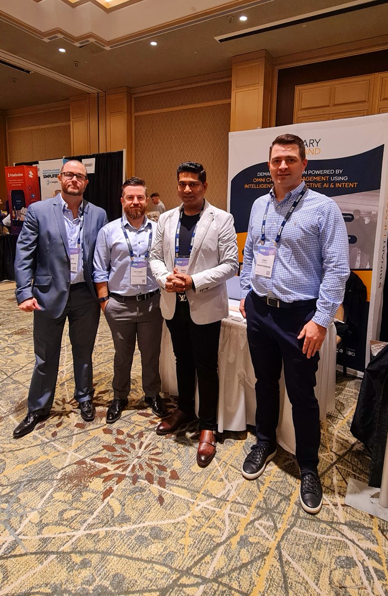 The #BinaryDemand team has arrived at #B2BMX!

Do swing by and say hello to us at Booth #412 to know how we can boost your marketing strategies.

#B2BMX2023 #MarketingStrategies #MarketingEvents #B2BMarketingEvent #BinaryDemand