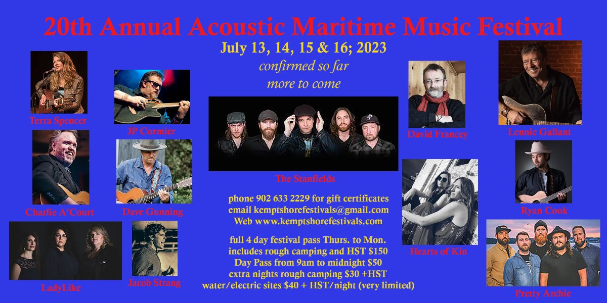 Kempt Shore Festivals (@kemptshore) on Twitter photo 