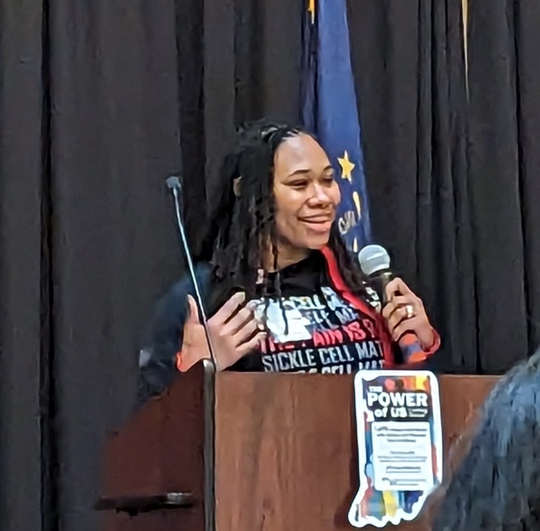 Feeling the #powerofus on sickle cell advocacy day. There is no quality care if it isn't equitable care