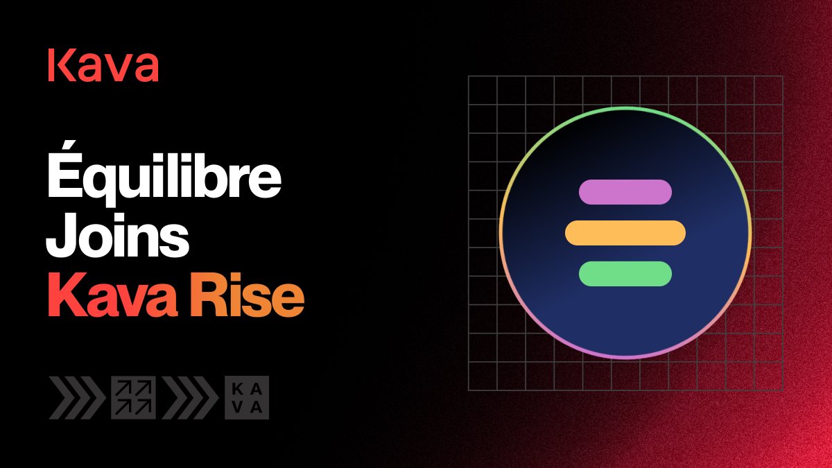 .@EquilibreAMM successfully deploys to the #KAVA EVM ✅ 

"We believe 2023 will be a year of explosive growth for the entire @Cosmos ecosystem and KAVA will be the blockchain leading the way.’’ — #Équilibre Team