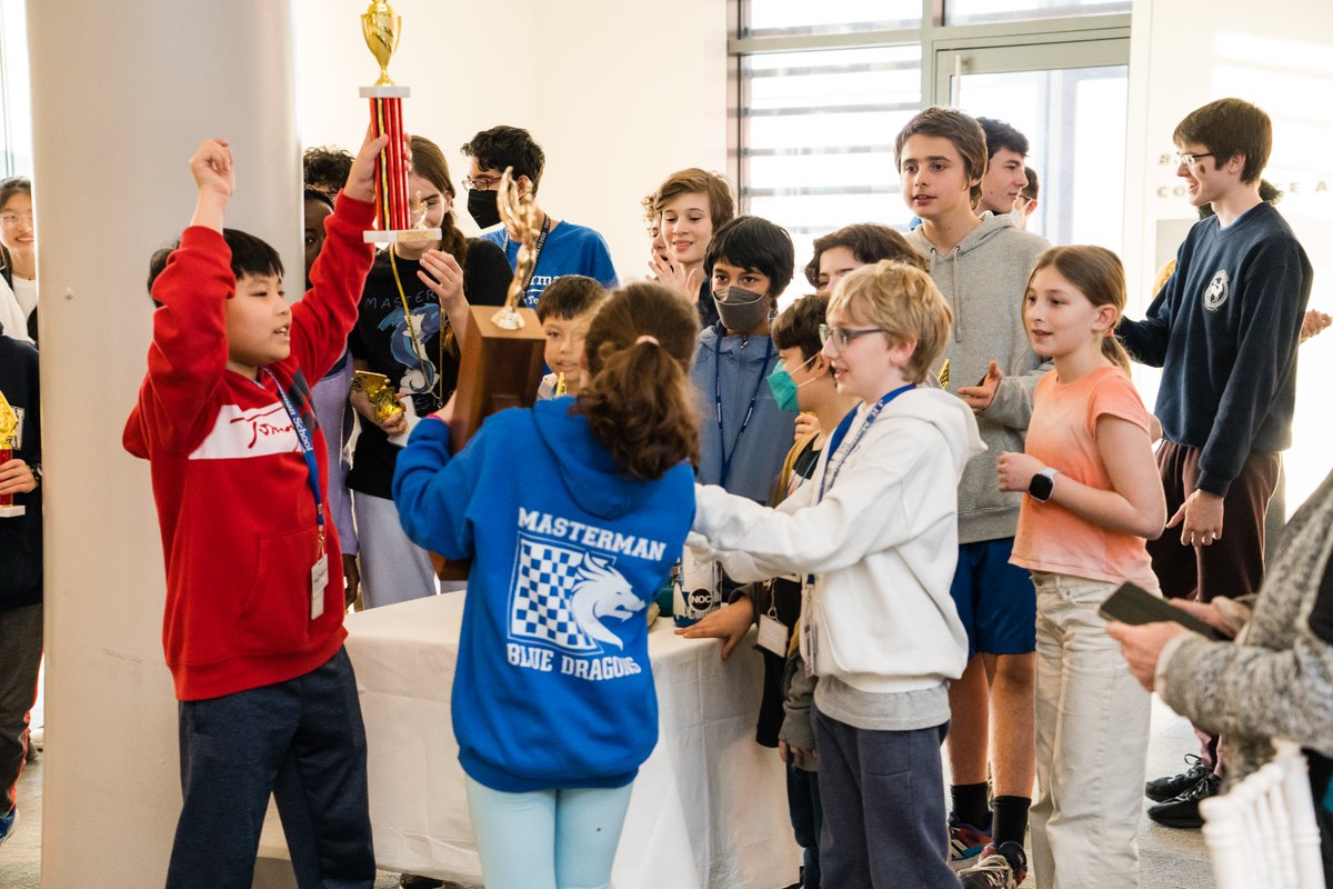 PhillyASAP's tweet photo. Check out this year's #ASAPChess League winners⬇️
HS:
1st- Northeast
2nd- Masterman
3rd- Carver E&S
4th- Central
MS
1st- Masterman
2nd- Carver E&S
3rd- Bregy
4th- Meredith
ES
1st- Masterman
2nd- GAMP
3rd- Fanny Jackson Coppin
4th- Meredith
@PHLschools https://t.co/qF4qU8QHCd