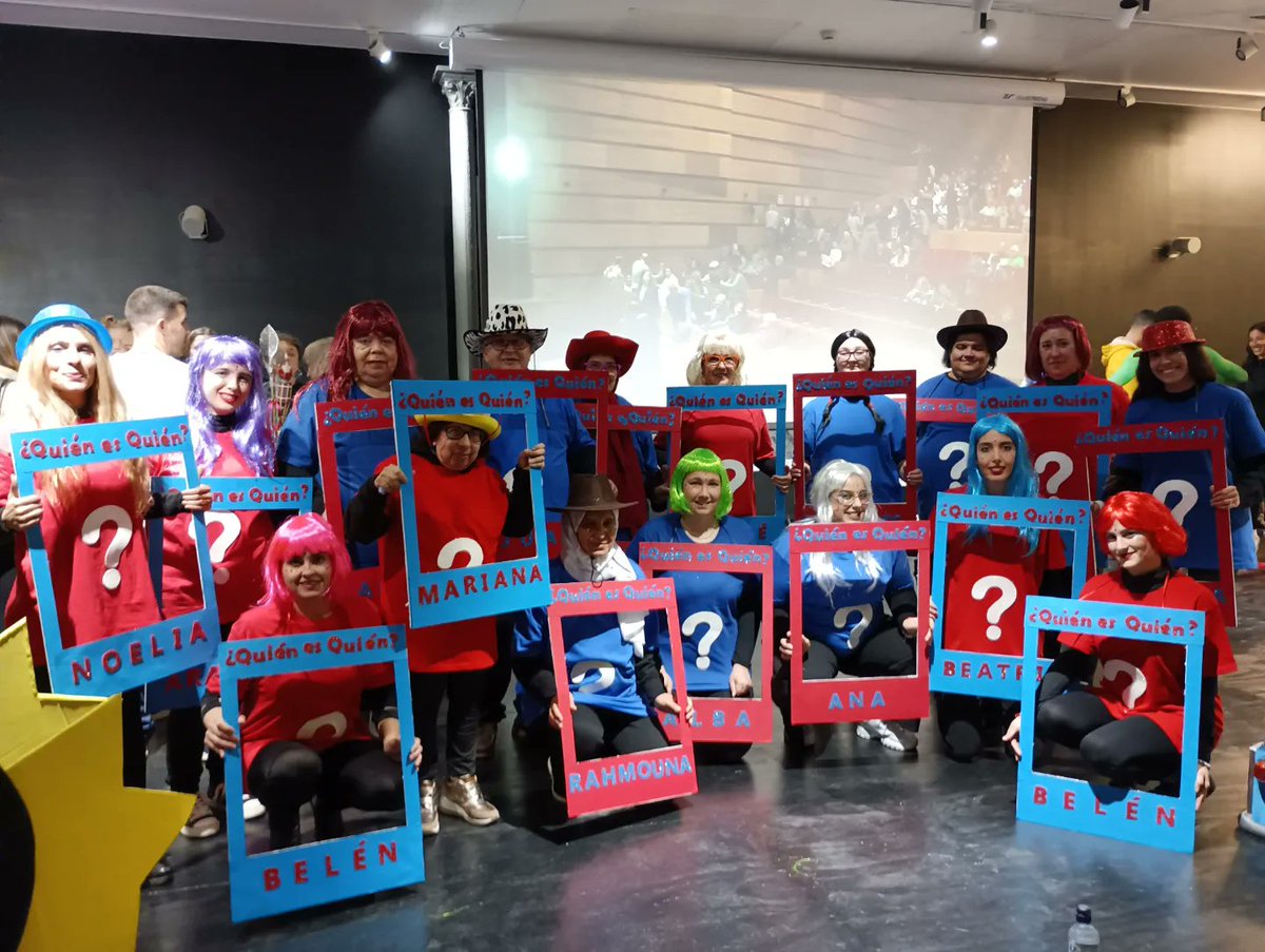 FeafesMelilla's tweet photo. Os dejamos por aquí más fotitos del viernes en el carnaval 🎭💃🎉
¿Quién es quién? Si has visto nuestra actuación, ¡Seguro que lo sabes!
#carnaval #quienesquien #feafesmelilla #saludmental #donnotyouget #feafes https://t.co/BBcf7loNbj