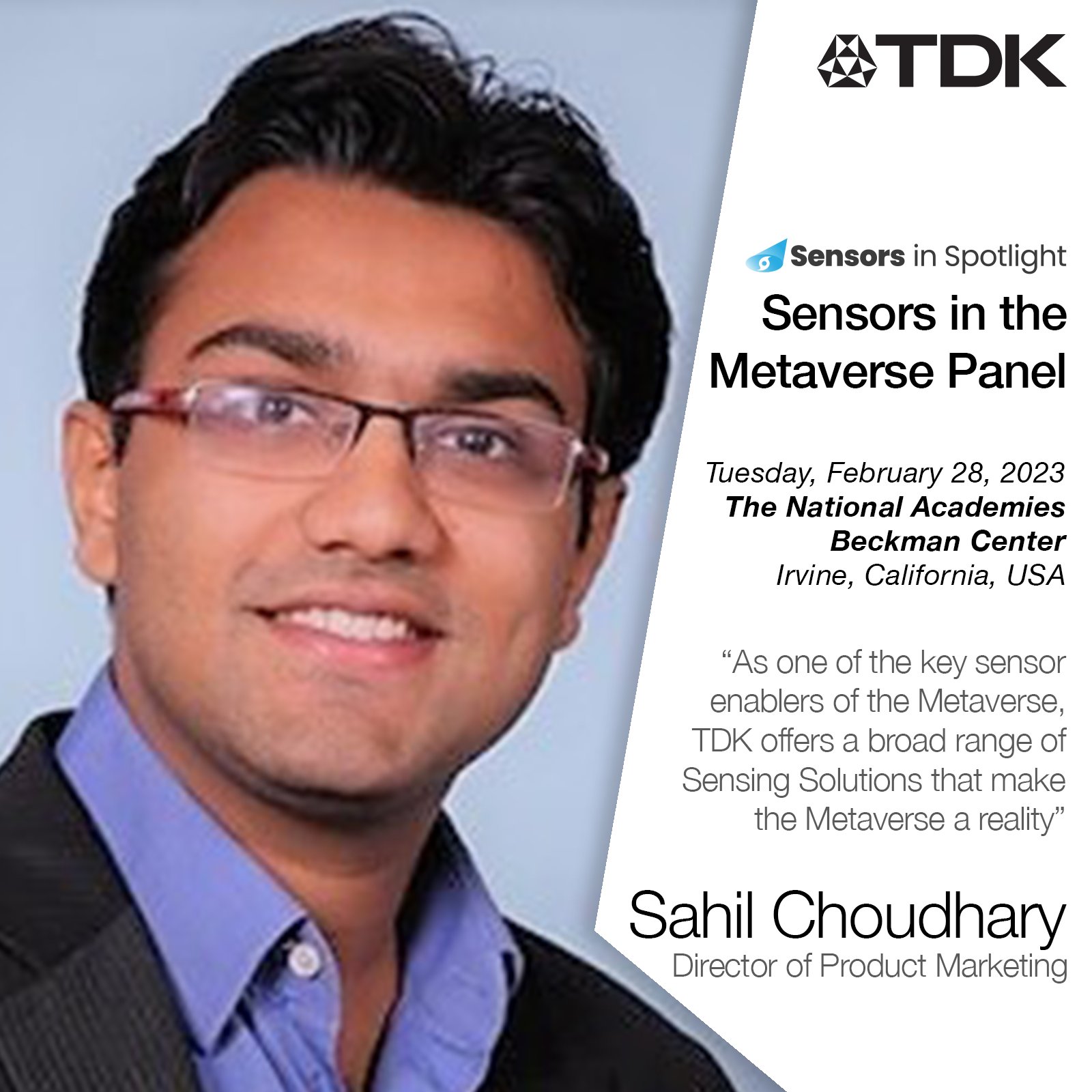 InvenSense, A TDK Group Company on Twitter "Join us tomorrow Feb 28th