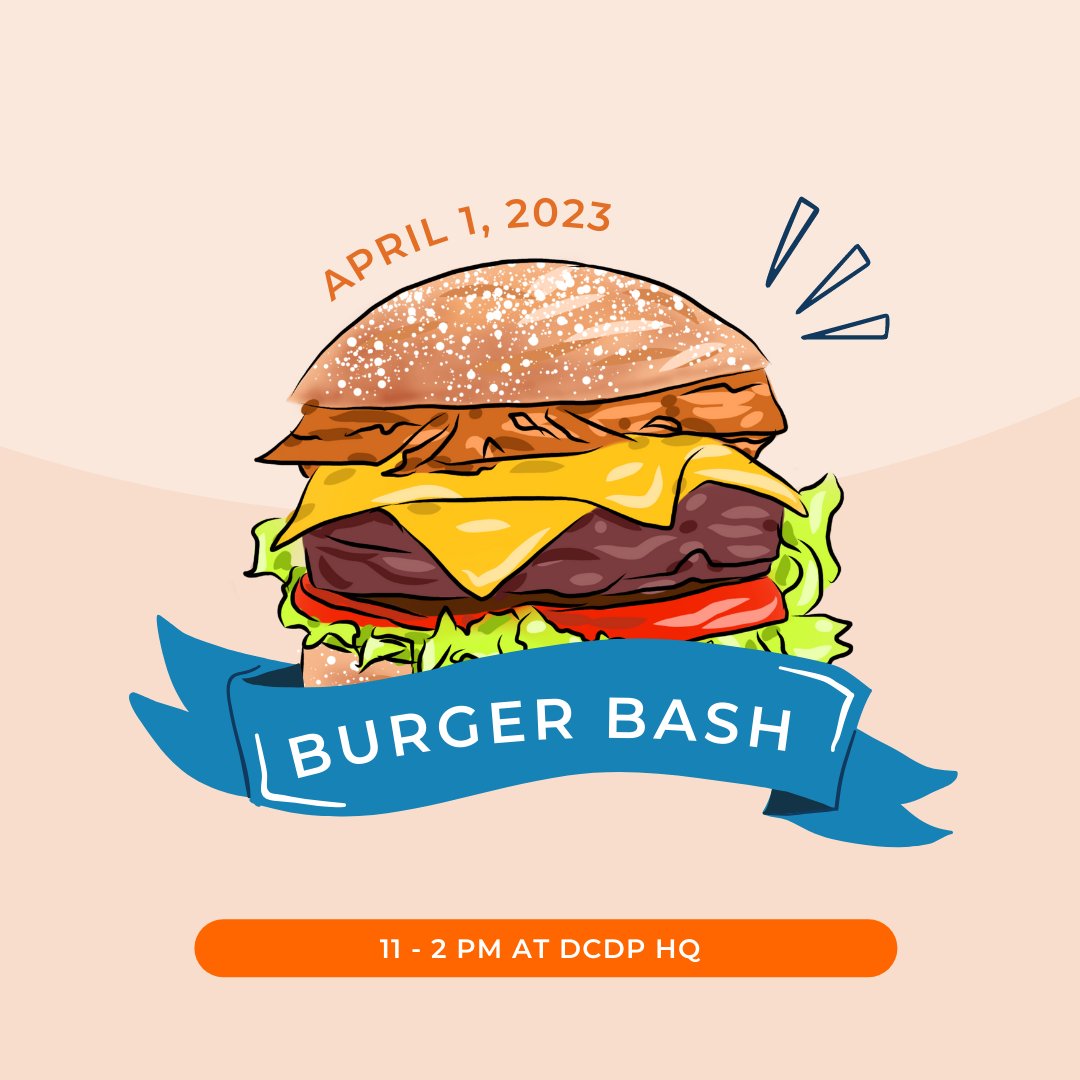 dallasdemocrats's tweet photo. We're flipping seats AND patties! Join us for Burger Bash at our HQ on Saturday, April 1. 🍔
TY to generous sponsors Hon. @JudgeHoffman, Bruce Anton, and Eleasia Lewis. If you're a club or a candidate, sponsor us!
All Dems are welcome, get your🎟️ today: https://t.co/k08y3igB1B https://t.co/O8oqHoPVry
