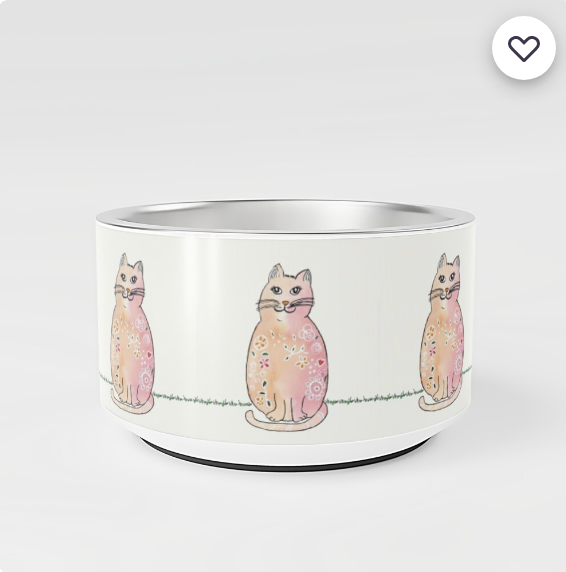 Cute Pet Food Bowl #spoiledpets #AYearForArt #BuyIntoArt #art #wearableart #catart #catpainting #feline #cute #fun #stickers #cats #catlovers #petfoodbowl #CatsofTwittter #petbowl #pets #petproducts #petaccessories #giftideas 
It's here - redbubble.com/shop/ap/140694…