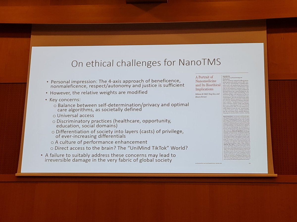 CarraraNeuro's tweet image. Mauro Ferrari at @PontAcadLife general assembly on #converging #technologies in NanoTech 👇
#nanoethics