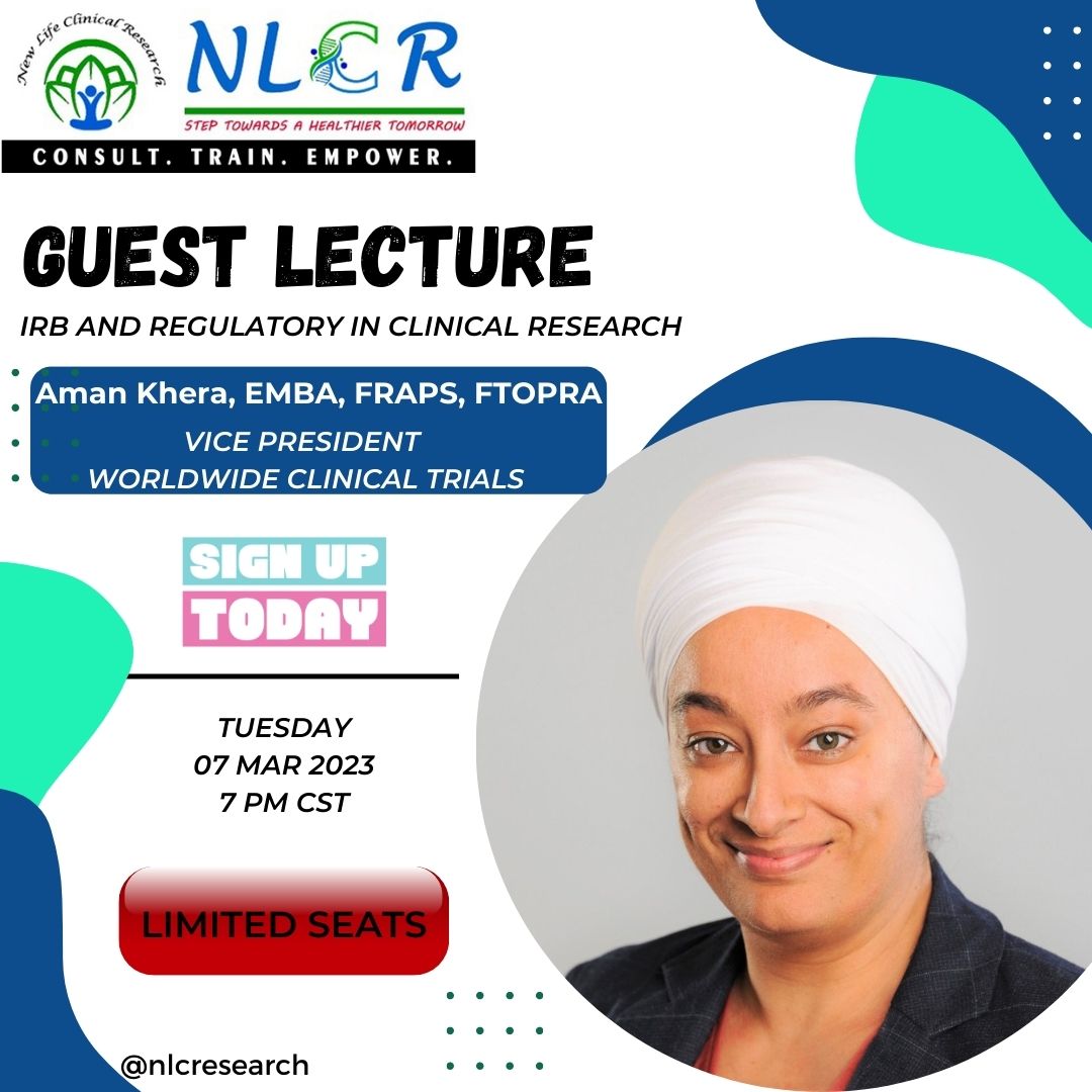 NewLifeResearch's tweet photo. Take advantage of this incredible opportunity to learn from one of the best! Register now and mark your calendars for an amazing session. #WebinarAlert #clinicalresearch #nlcresearch #LearningOpportunity #JoinNow #regulatory https://t.co/oL0W6gOOKo