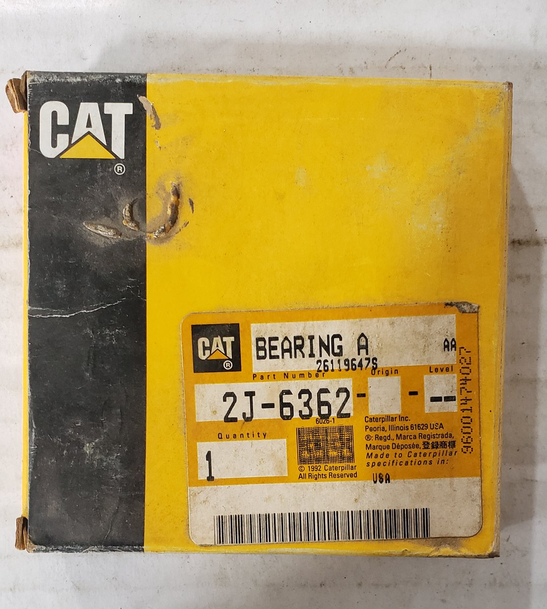 equipmentparts on Twitter "2J6362 BEARING NEW SURPLUS https