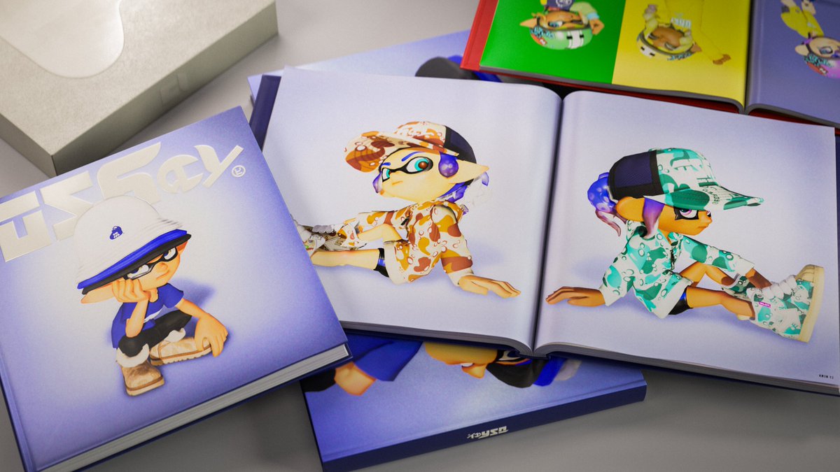 SplatoonNA's tweet photo. SRL Fashion Desk taking over from Ballistics with big news... If you like Zekko and Firefin, you're going to love Z+F, a fresh new brand formed when the two joined forces! Drawing inspiration from hip-hop and skater roots, Z+F offers a vibrant lineup of street-savvy gear. https://t.co/C07eLFqlU9
