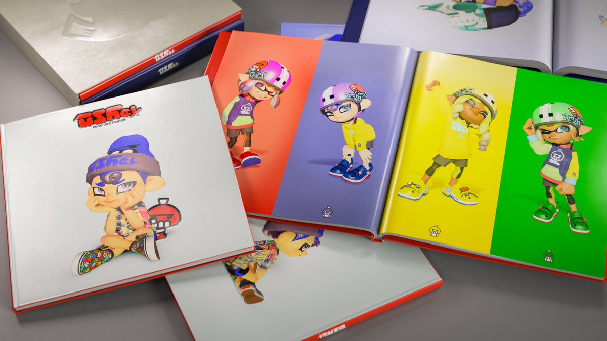 SplatoonNA's tweet photo. SRL Fashion Desk taking over from Ballistics with big news... If you like Zekko and Firefin, you're going to love Z+F, a fresh new brand formed when the two joined forces! Drawing inspiration from hip-hop and skater roots, Z+F offers a vibrant lineup of street-savvy gear. https://t.co/C07eLFqlU9