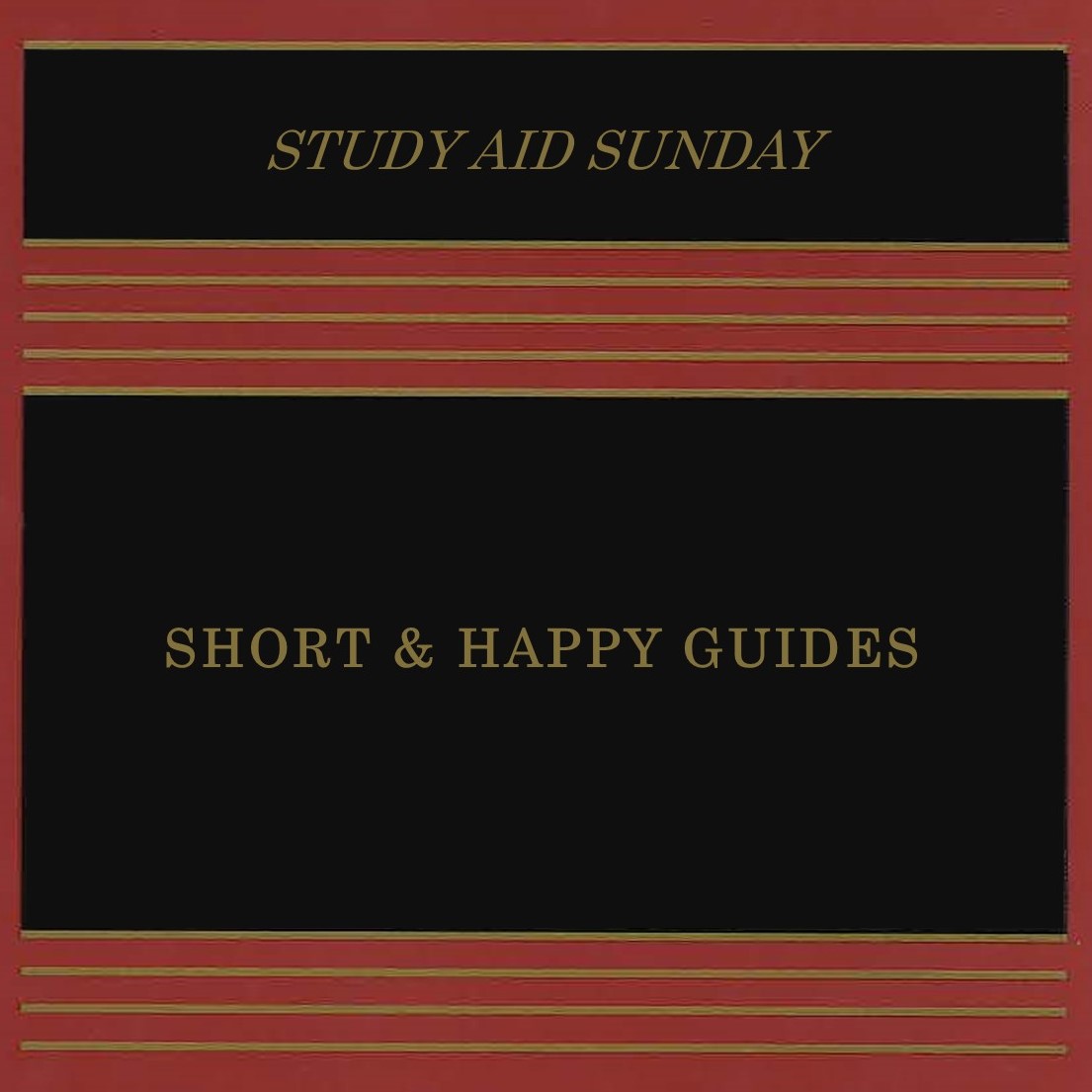 BurgerLibrary's tweet image. We may be a day late (ooops...) but its time for another round of #StudyAidSunday! 

Read more about the Short &amp;amp; Happy Guides series here:       ow.ly/EaXK50MX7Hc
