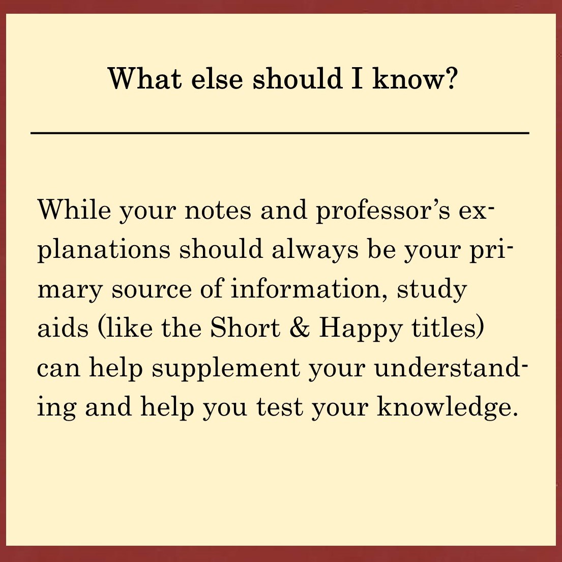 BurgerLibrary's tweet image. We may be a day late (ooops...) but its time for another round of #StudyAidSunday! 

Read more about the Short &amp;amp; Happy Guides series here:       ow.ly/EaXK50MX7Hc