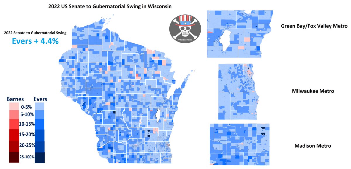 Ace on Twitter "In 2022 Democrats won 3 out of the 5 statewide races