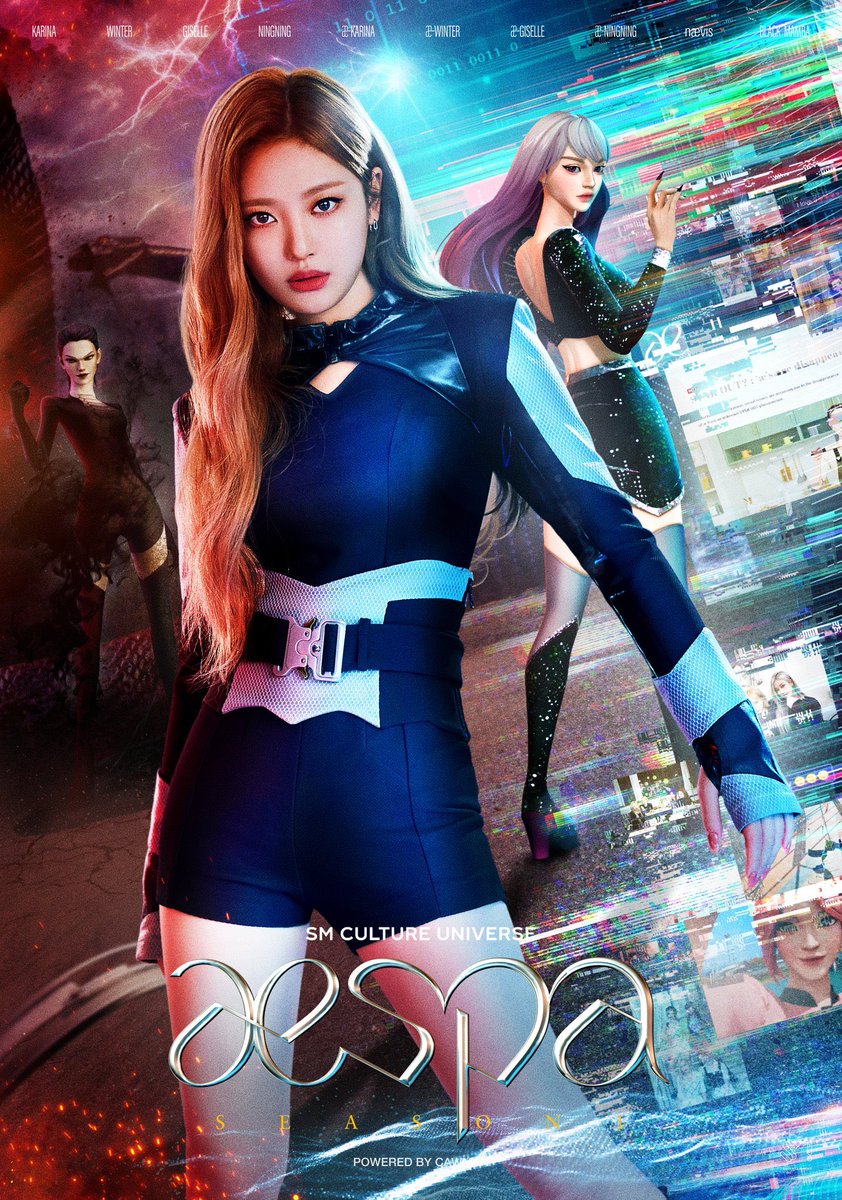 aequeening's tweet photo. the black mamba behind ningning indicating her evil era soon #yaaaaasss bc if i was ningning for a day in sm i too would turn into a villain https://t.co/3YLpS08TMV