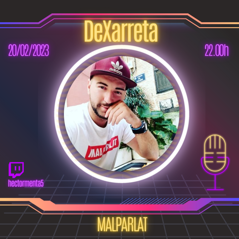 Esta nit tindrem a algú al que teníem moltes ganes de portar!!! Contestarà a la pregunta misteriosa?😜

Esta nit en DeXarreta, <a href="/alfonselblue/">Malparlat</a> 🔥

<a href="/Hectormenta5/">Hectormenta</a> 
<a href="/JavierPiles26/">🔋</a>