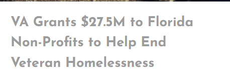 CLWAL02's tweet photo. #VA Funds via Supportive Services for Vet Families (#SSVF) $27.5M to https://t.co/RQwvCtjVxs CEO Seth Eisenberg
Org made a commitment to single #vet & 4 minors to get them into a NEW place when landlord inc rent. https://t.co/yzteMYmrqe