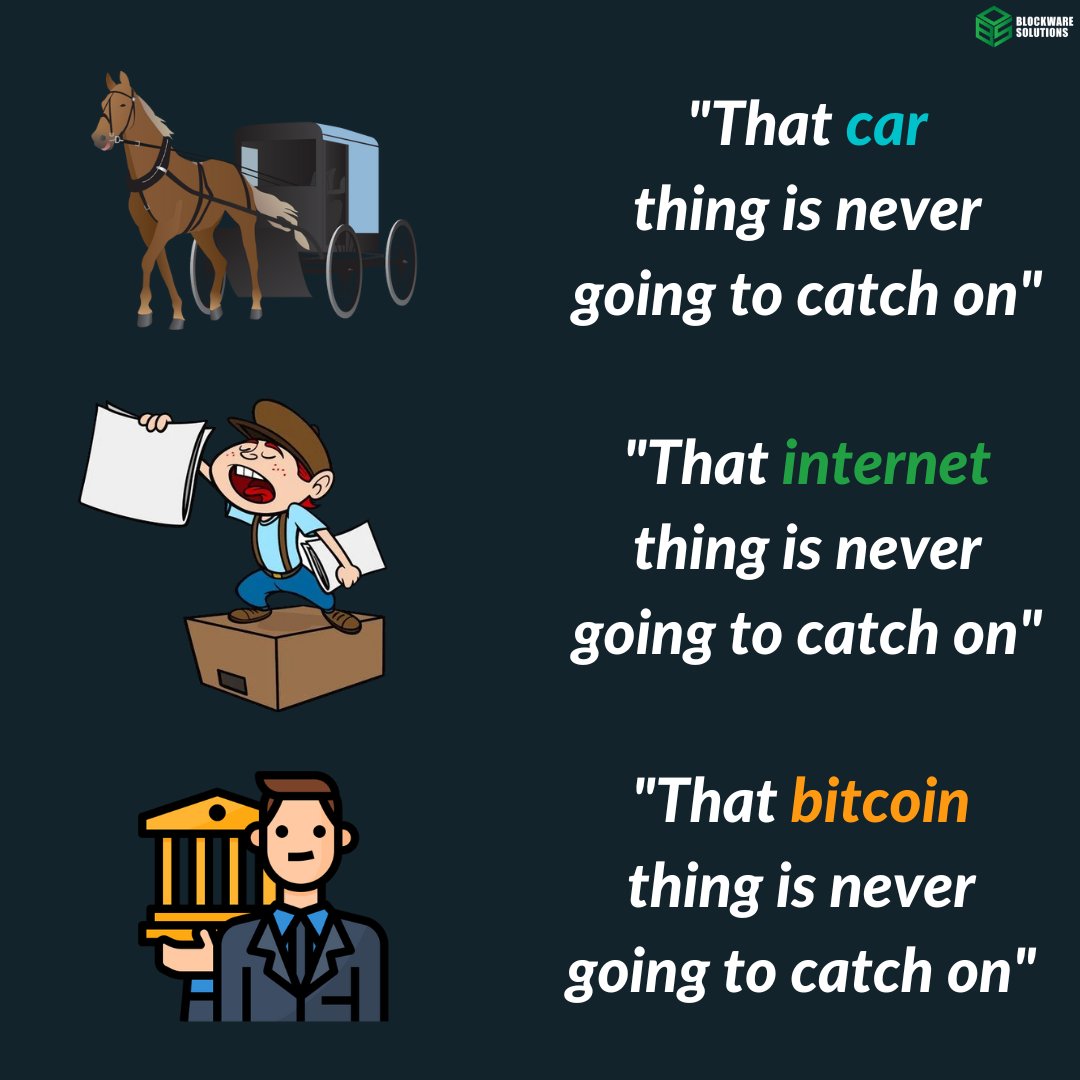 BlockwareTeam's tweet photo. “It might make sense just to get some in case it catches on.” - Satoshi Nakamoto

#Bitcoin https://t.co/w9NlEGf59E