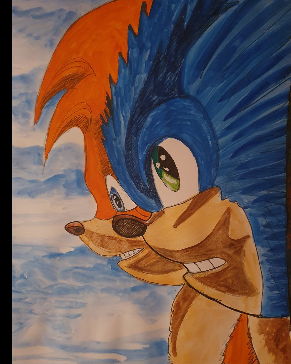 #SonicTheHedeghog #Sega #art #artwork #ArtistOnTwitter #cornishart #cornishartistontwitter #kernowart