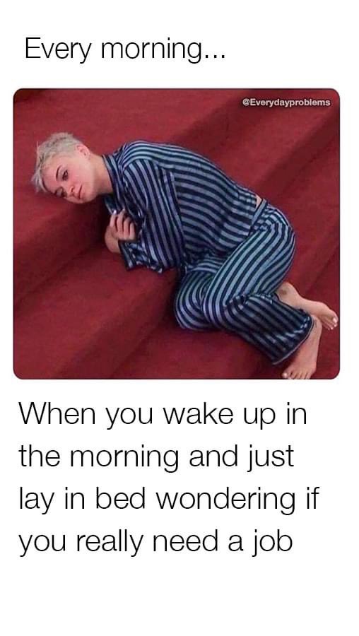 _ceorayray's tweet photo. me every morning lol https://t.co/3Cx3iCRJqe