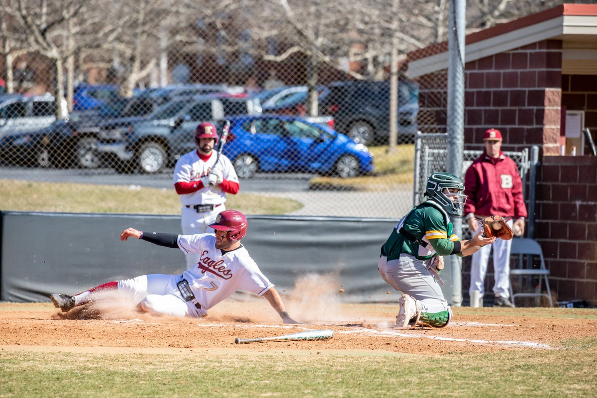 BwaterBaseball's tweet photo. Your Eagles are sliding into a busy week! Wednesday @ CNU (2PM), Saturday vs. PSU-Altoona (DH, 11AM), Sunday vs. SUNY Oneonta (1PM). Whether you're at the ballpark or watching online, we appreciate your support! https://t.co/eO0U63URtH
