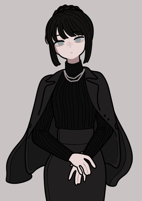 「黒のスカート たてセタ」のTwitter画像/イラスト(人気順)