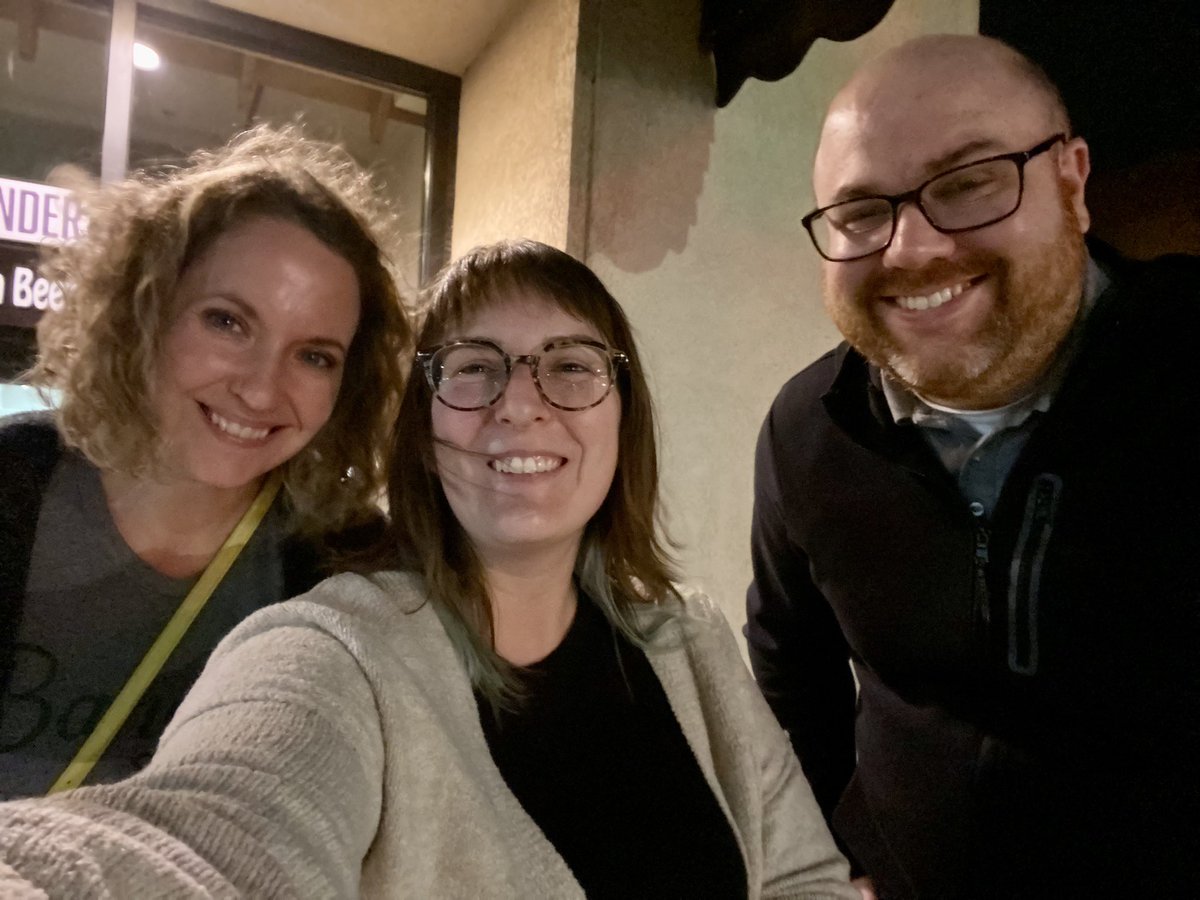 Fantastic catching up with former <a href="/PurdueEAPS/">Purdue EAPS</a> office mates last week! <a href="/wx_pythonista/">Kim</a> @Derrick_Snyder