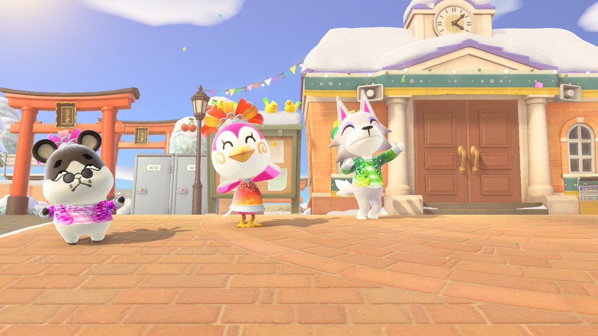 Marellyrr's tweet photo. Bon carnval, tous le monde.  #AnimalCrossing #ACNH #NintendoSwitch https://t.co/mSC0E25CUG