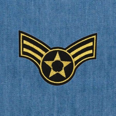 Military Style Wing & Star Embroidered
Patch Iron On Sew On Transfer #patches #military
#militarypatch #militarypatches #freedelivery