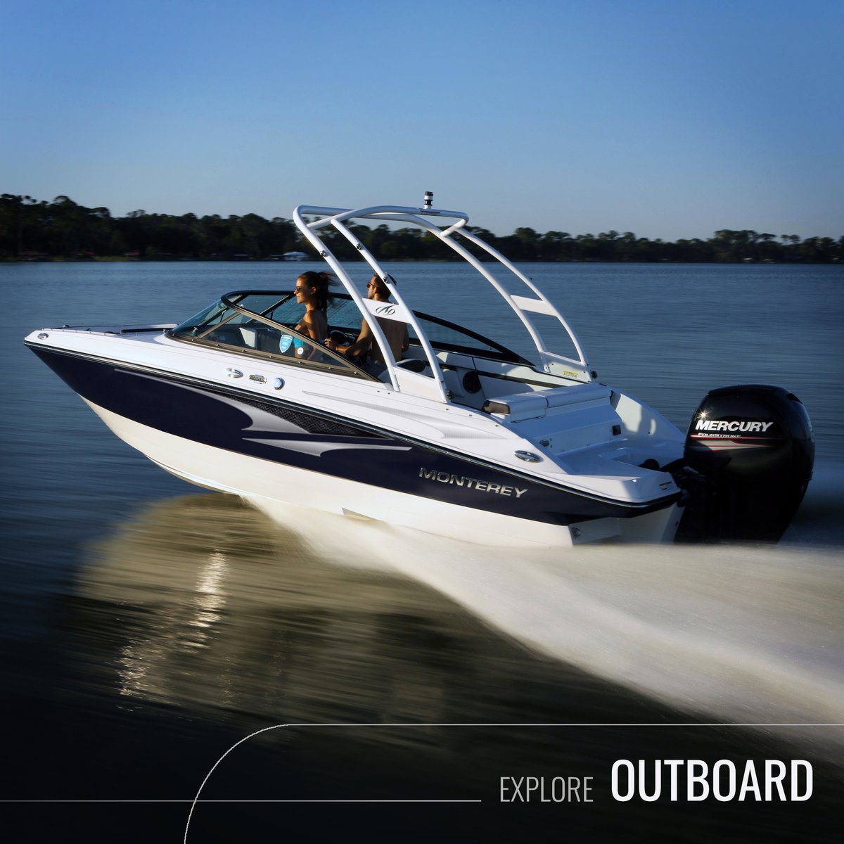 If you have been craving some fun out on the water, you're in luck. That is exactly what our Outboard models are designed for. Explore Outboard: montereyboats.com