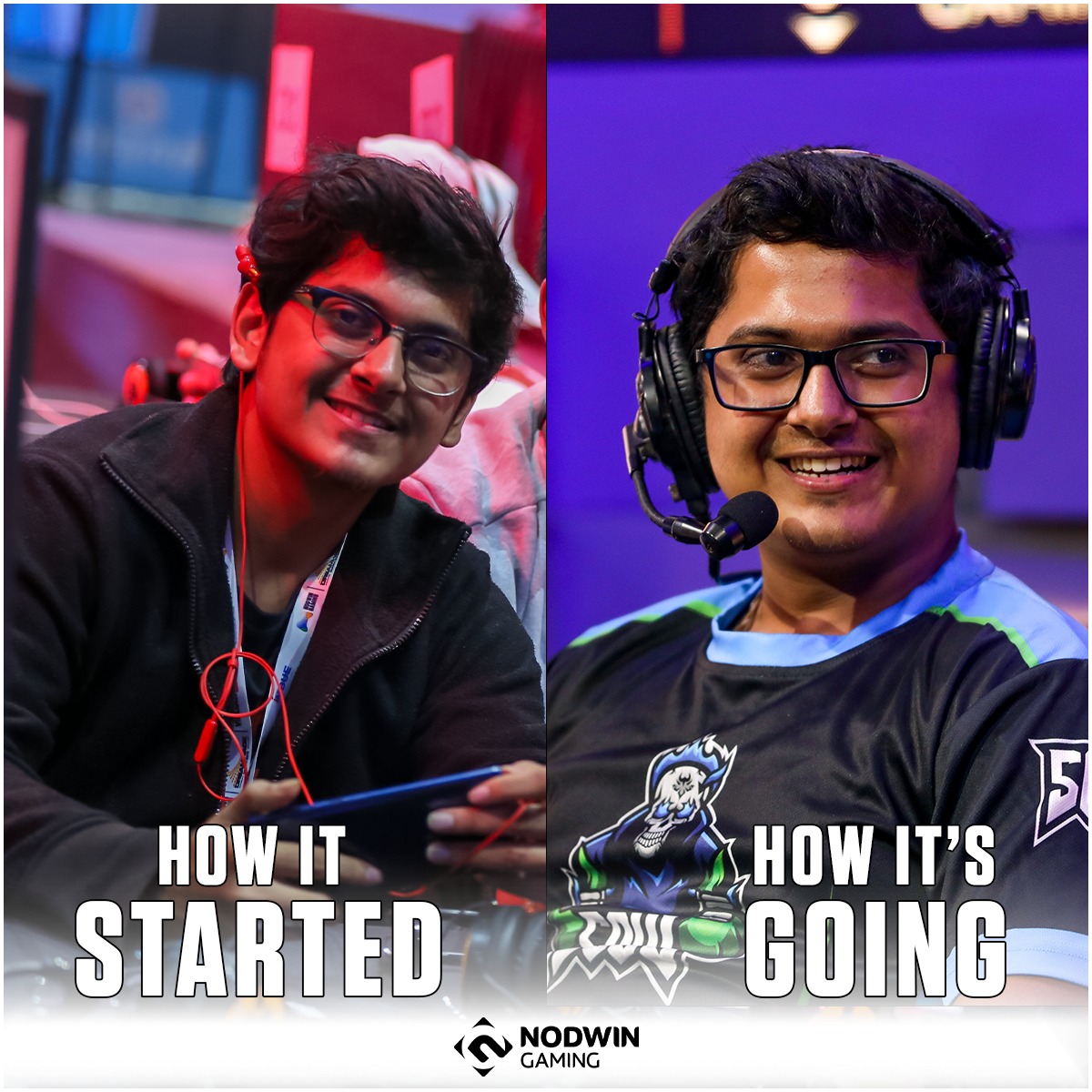 NodwinGaming's tweet photo. A Boom-Bam journey💯💥 From representing India on the International Stage to being one of the top Streamers of the Year❤️
#Mortal #boombam #journey #memorable #gaming #esports https://t.co/mYpdaeGhjj