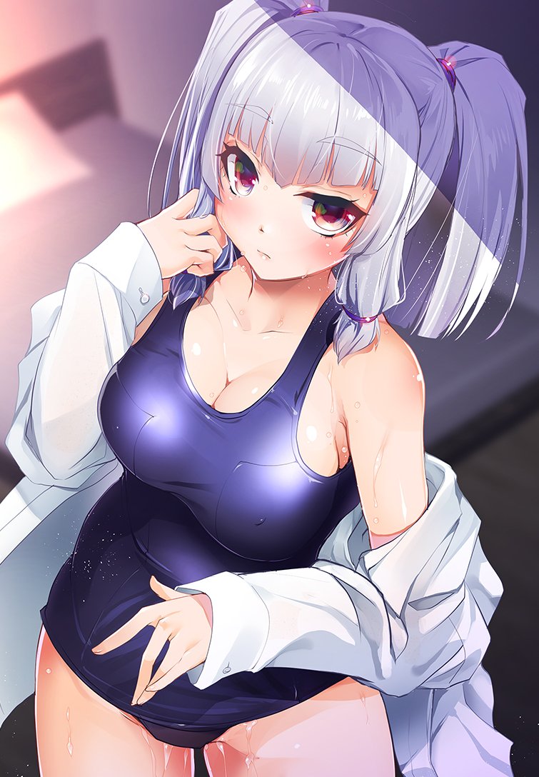 #見た人も無言で青いものをあげる 