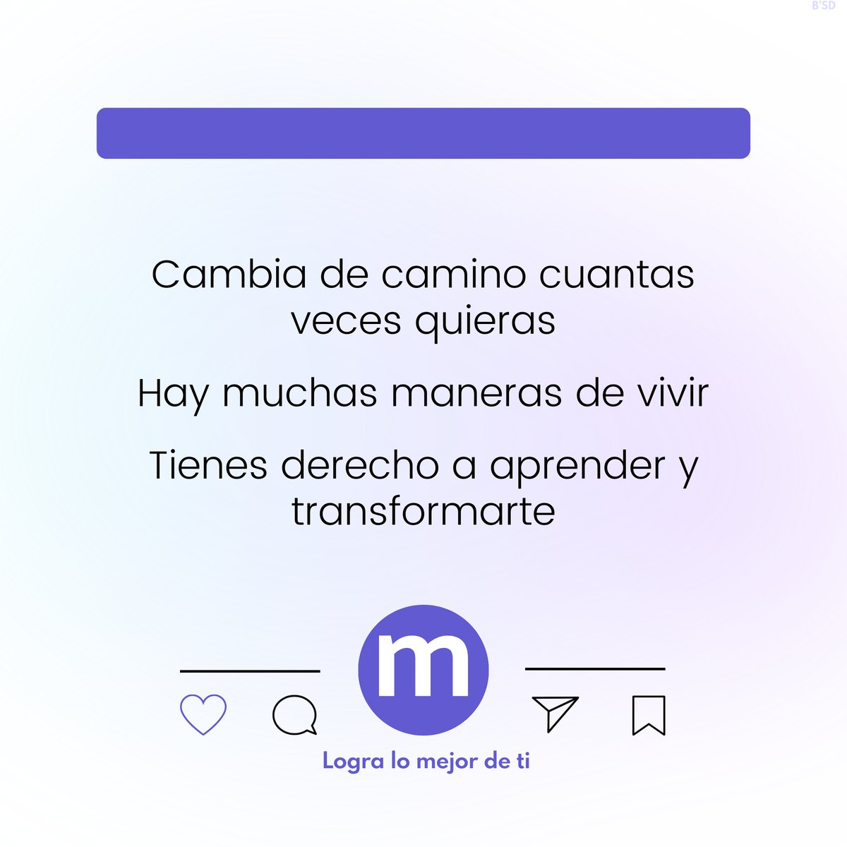 mutarelife's tweet photo. Decide cómo quieres vivir para construir una mejor versión de ti cada día. https://t.co/b9ptEeaJhY
