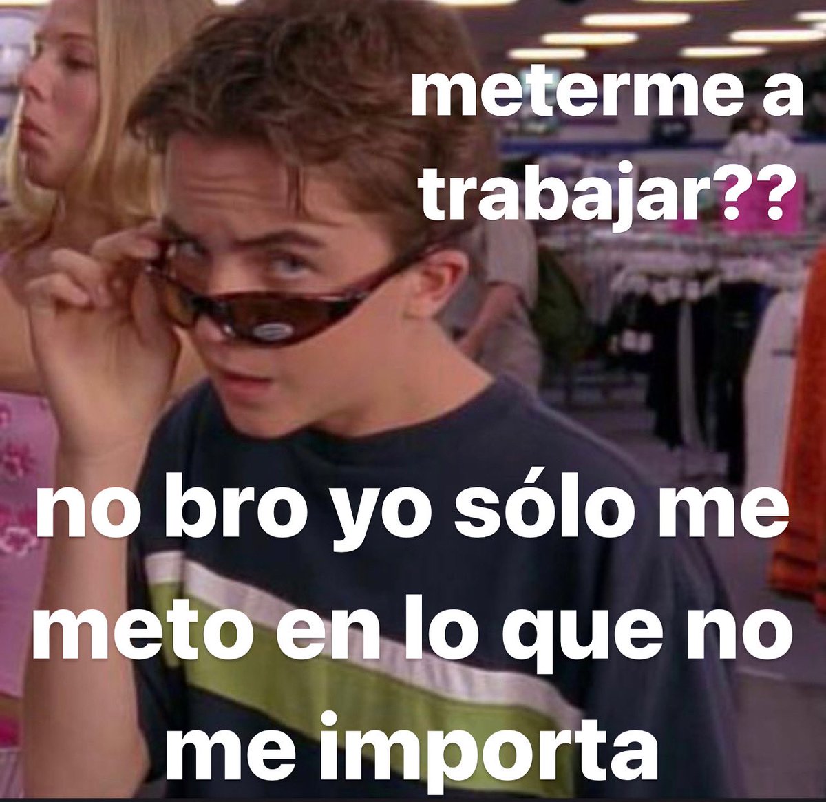 yo nomas me meto en problemas