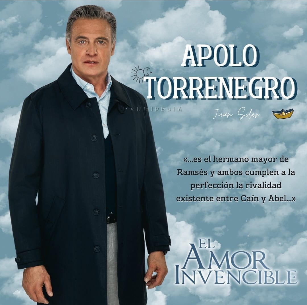 JSolerFansEspa's tweet image. Feliz comenzo de semana!!!
Os presento a Apolo Torrenegro...Asi se llama @juansolervalls en su nueva aventura novelera #ElAmorInvencible que comenzará a emitirse hoy por el @canaldelasestrellas

Publicado por
Jsolerespa