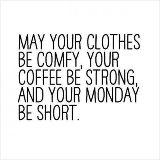 terrye_thorp's tweet image. Yes!!!
Happy Monday!
#comfyclothes #strongcoffee #shortworkday