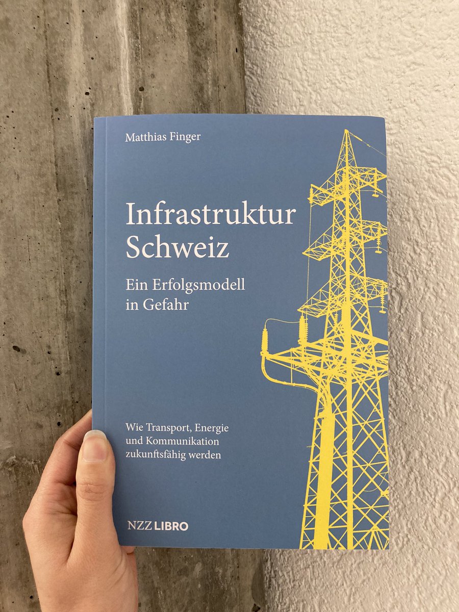 Mit "Infrastruktur Schweiz – Ein Erfolgsmodell in Gefahr. Wie Transport, Energie und Kommunikation zukunftsfähig werden" hat Matthias Finger ein topaktuelles Buch geschrieben.
nzz-libro.ch/Matthias-Finge…
