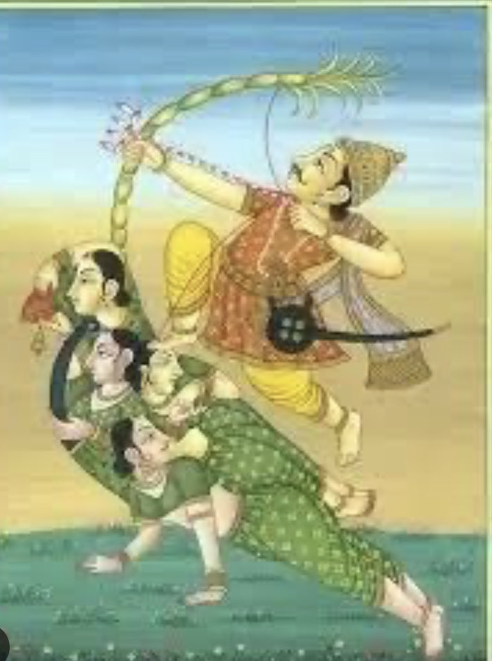 Shalinimodi1272's tweet photo. #Kaamdev, the #Indian cupid was the reason behind #Shiva and Parvati’s union and his Dahan is celebrated in South India during #Holi. Puranas extensively narrate his sacrifice for the universal good. He is depicted as a handsome and most desirable deity, riding a parrot. https://t.co/z5disT11Ck