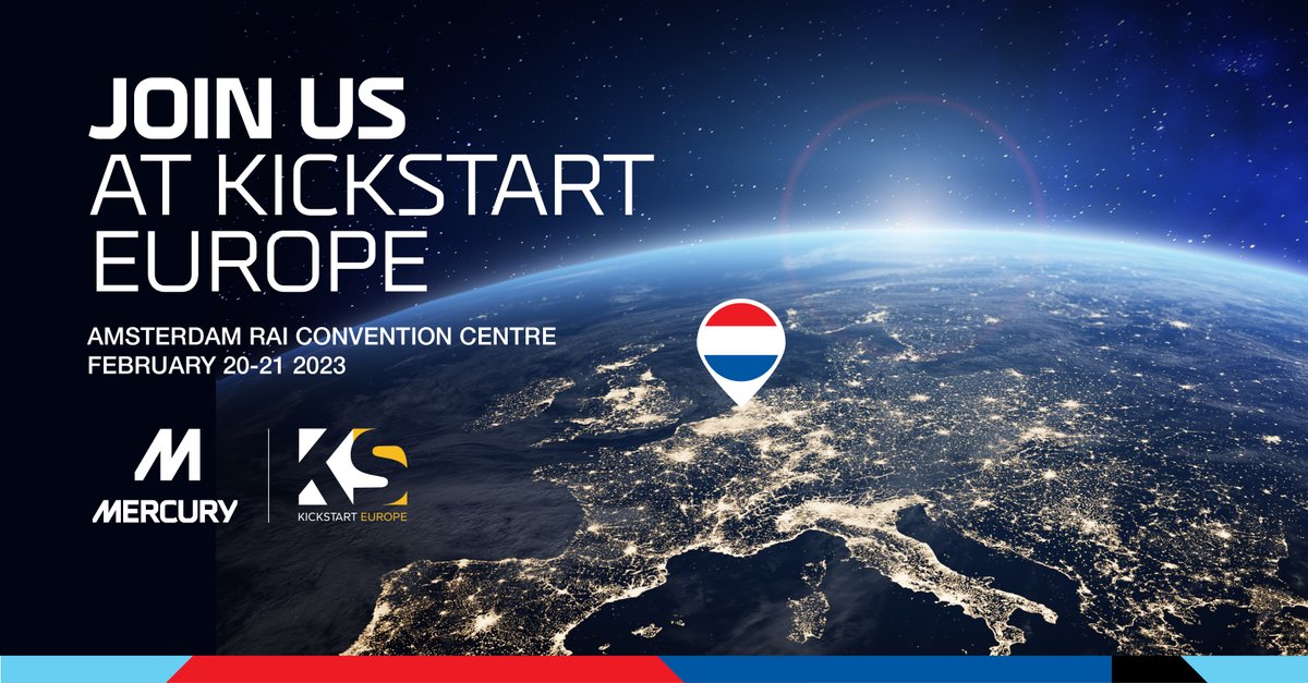 Join us at the Kickstart Europe Conference 2023 in Amsterdam!

We are proud gold partners of this key strategy and networking event, which takes place at the RAI Convention Centre today February 20th and tomorrow, February 21st.

For more info. see here:  bit.ly/3IiR7N8