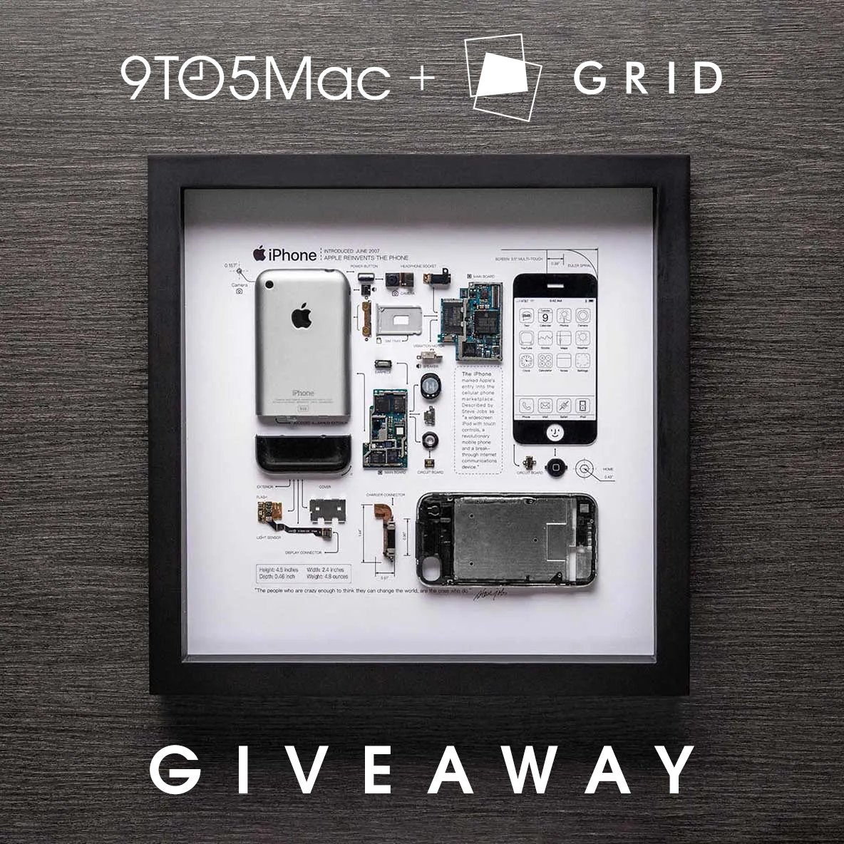 GIVEAWAY 🚨: It's time to treat yourself and your workspace! After intense negotiations on your behalf, Grid Studio gave us 3 free frame voucher codes to give away at random. To enter: 1️⃣ Follow @9to5Mac and @GridStudiocc 2️⃣ Retweet