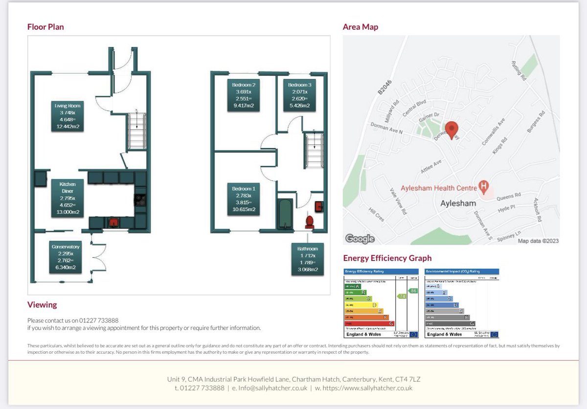 🔑Ennerdale Gardens, Aylesham, Canterbury, Kent, CT3 3LS
£1,200 Per Month 

 Available now.
 Unfurnished
No smokers/pets
Council Tax band B Dover District Council
Deposit £1384
 
#aylesham #tolet #3bed #familyhome #propertymanagement #lettingsagent #canterbury #kent
