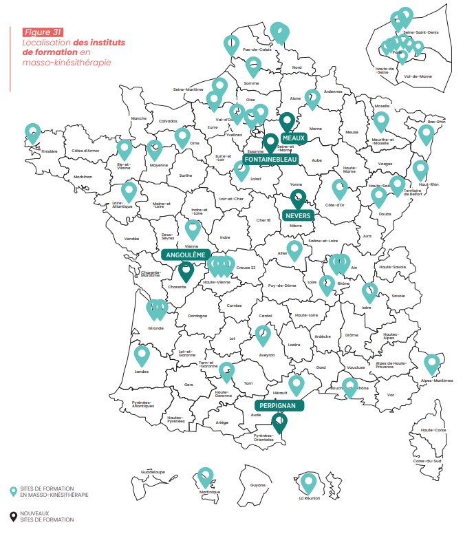 🏫Connaissez-vous le nombre d'Instituts de Formation en Masso-Kinésithérapie (IFMK) ?

Au cours de ces 5 dernières années, 4 nouveaux IFMK ont vu le jour.

➡️La France compte à présent 56 IFMK qui représentent 3 031 étudiants admis en 2022.

ordremk.fr/actualites/ord…

#Kiné