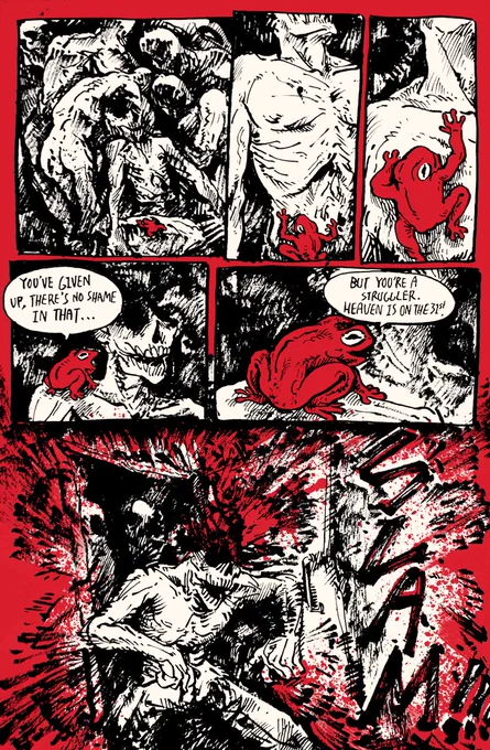 Incredible secrets of Hell await in this comic. 