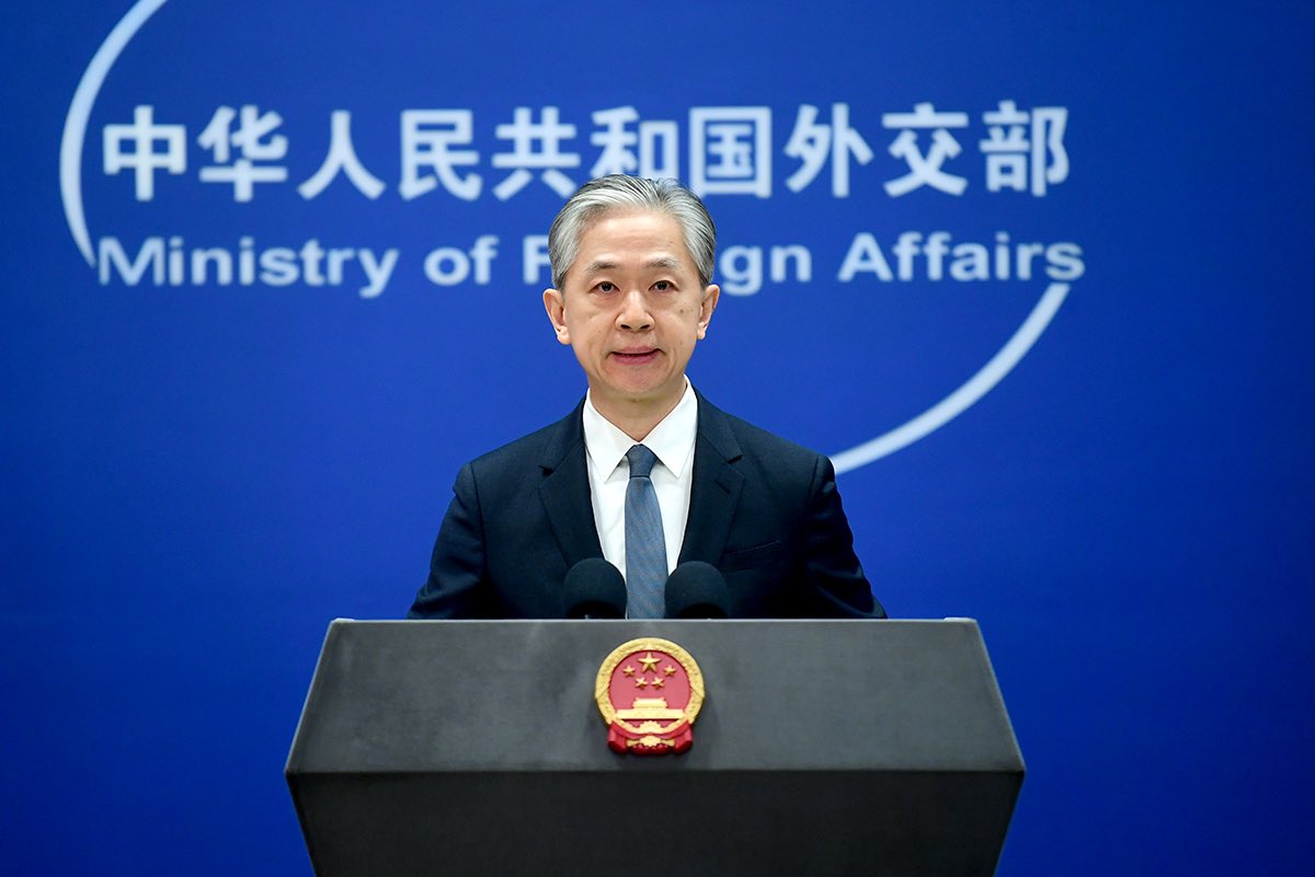 MFA_China's tweet photo. It is the US, not China, that has been pouring weapons into the battlefield in Ukraine. The US is in no position to tell China what to do. China will never accept US finger-pointing or coercion on China-Russia relations. https://t.co/H6krhOqYtc