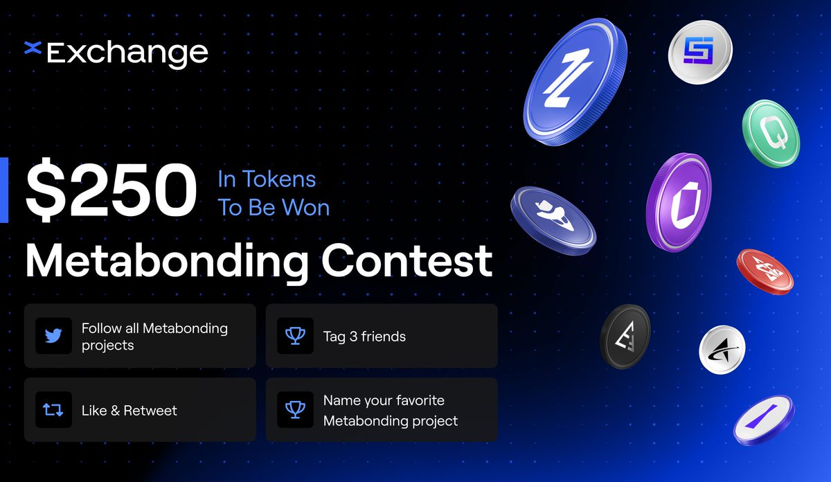 $250 in Metabonding tokens to be won

To be eligible:
 
1️⃣ Follow <a href="/AeroFoundation/">Aerovek</a> <a href="/EffortEconomy/">Effort Economy | MULTIVERS X ⚡🌐</a> <a href="/ZoidPay/">ZoidPay has become Another</a> @IsengardMarket <a href="/BlackHatNetwork/">BH Network 🫡</a> @UTRUST <a href="/QoWattEcosystem/">QoWatt | EV made easy</a> @Sense4Fit <a href="/cyberpunkcity_/">Cyberpunk City</a>
2️⃣ Like &amp; RT
3️⃣ Tag 3 friends and name your favorite Metabonding project