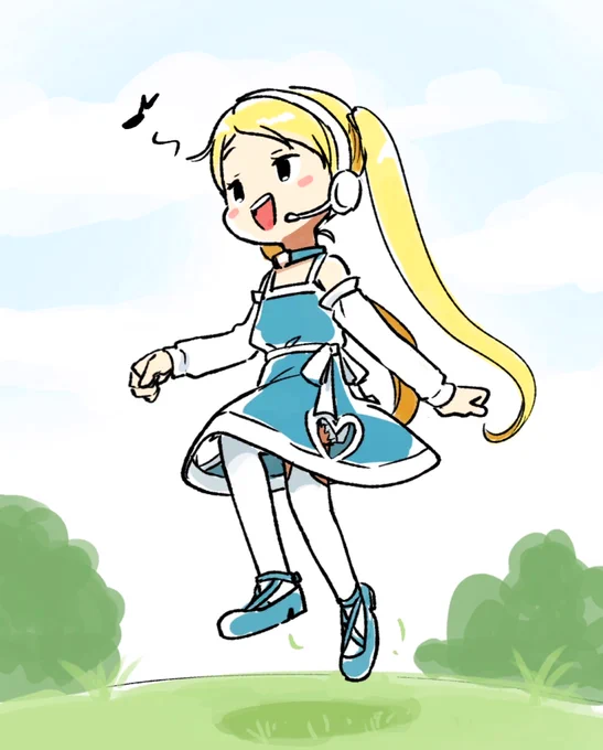 スキップするRTAちゃん 